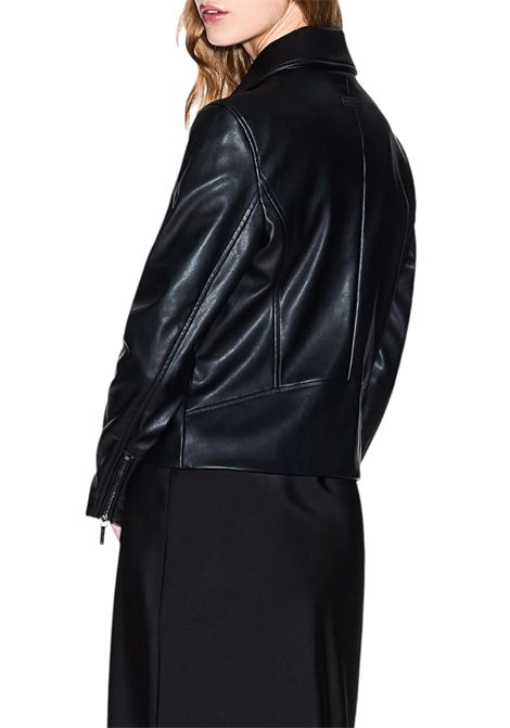 Giubbino biker in ecopelle ARMANI EXCHANGE | Giubbotti | XW001433 AF16618UC001